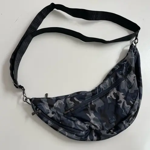 Lug Purse Boomerang Bag Crossbody Sling Pockets Adjustable Camo Grey Black Blue Gray