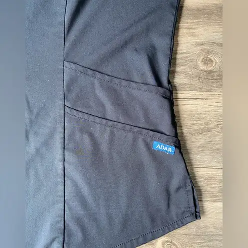 Ada Women's Black Scrub Top Size M Size M