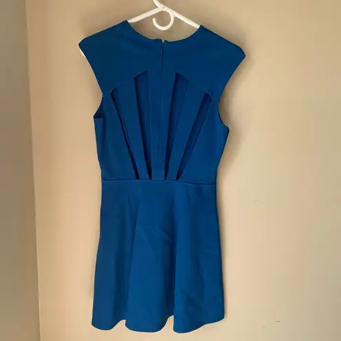 Silence + Noise Urban Outfitters  Blue cutout‎ back Dress NWT size M