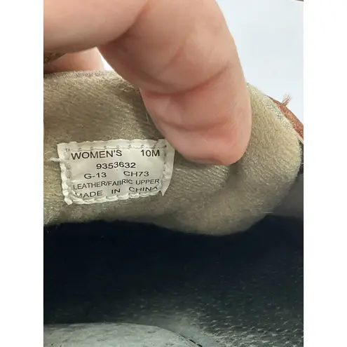 Sperry Womans  Topsider Slipon Shoes 10 M Brown Laces