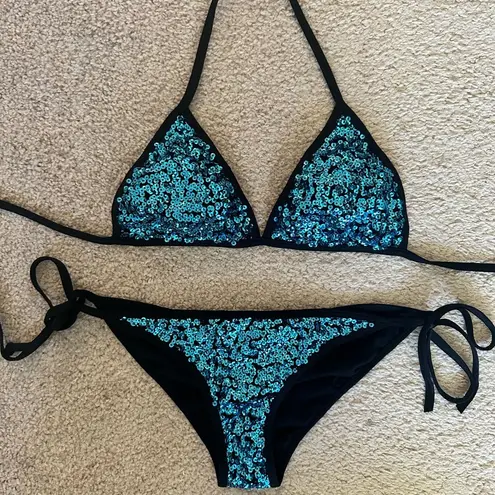 Sparkly Cheeky Bikini Size M - Image 1