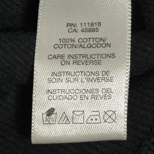 MICHAEL Michael Kors Black Knit Sequined Tank Top Size Large