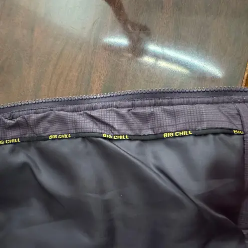 Big Chill Puffer Vest Plaid Sherpa Faux Fur Trim Jacket