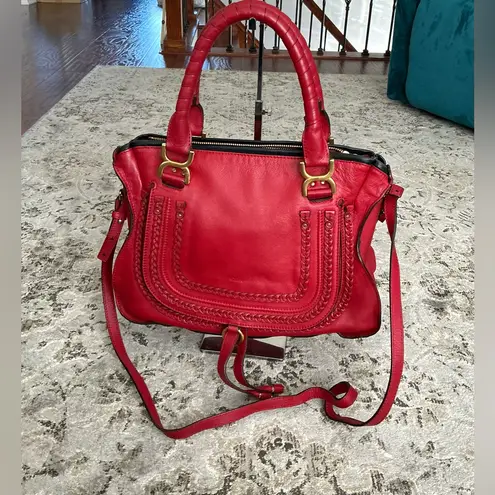 Chloé Beautiful CHLOE MARCIE leather bag🌹🌹🌹