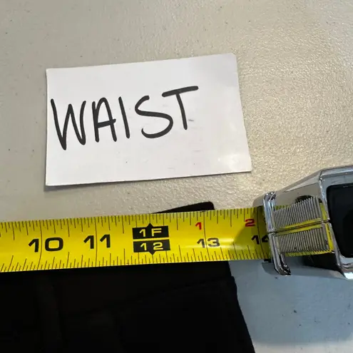 Quince Black Stretch Rayon Nylon Spandex Straight Leg Pants Women's Size S