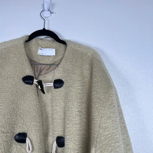 ASOS  Women's Oversized‎ Duffle Coat Cream Sz L