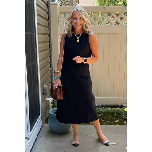 Spanx  Ponte Overlay Dress in Classic Navy Size Small