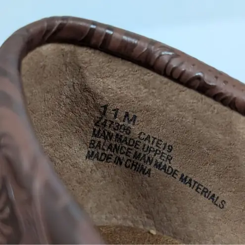 b.o.c. Embossed Floral Booties Rosemela Womens 11M Zip