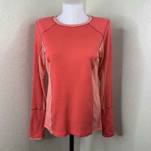 Smartwool  Phd Pink Long Sleeve Women’s Sz L Shirt *See Notes