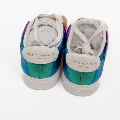 Kurt Geiger LONDON | New! Women's Lane Stripe Low-Top Sneakers