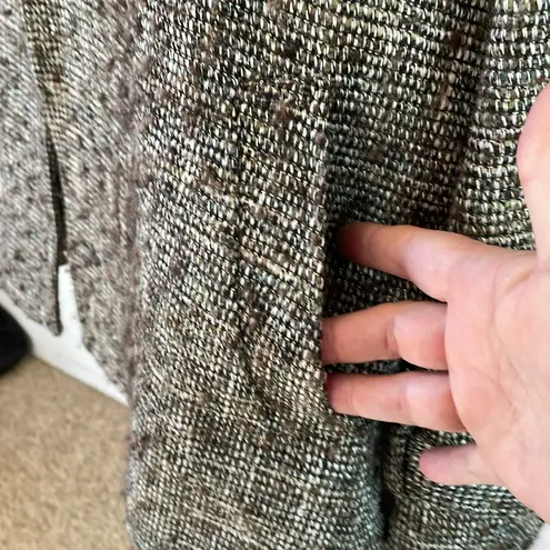 Lafayette 148 Grey Wool Tweed Jacket size 12 Gray