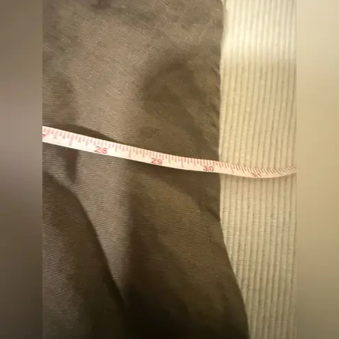 Peck & Peck Linen Open Front Jacket Cardigan Brown Embroidered Size L - Image 4