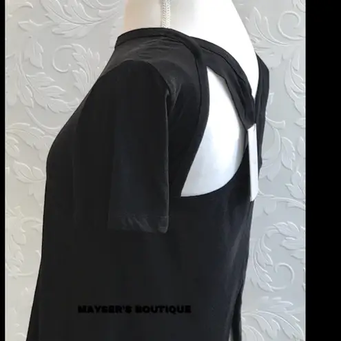 ALC Frank A.L.C. Cross Back Short Sleeve Casual Top…