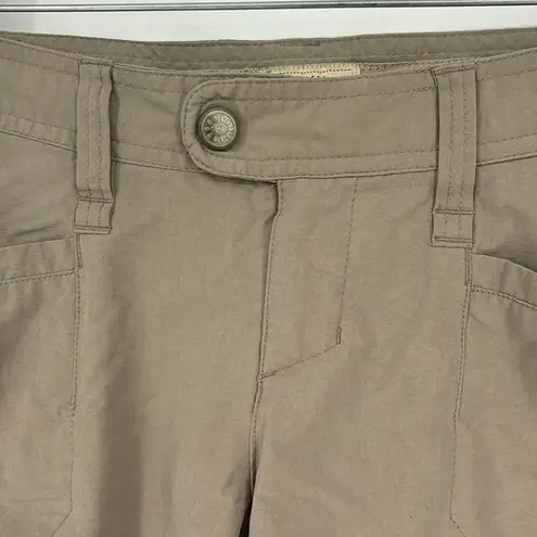 Royal Robbins Classic Bermuda Hiking Shorts in Sandstone Women’s Size 4
