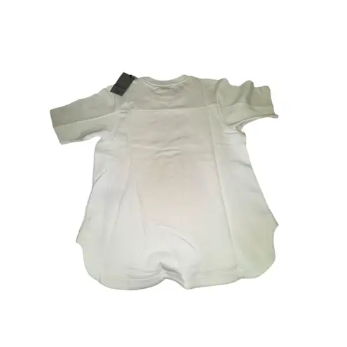 Zadig & Voltaire White Graphic Tee T Shirt Bow Moi Teddy Palmier Print Size M