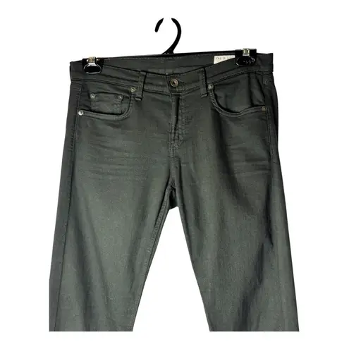 Rag and Bone  Jeans Women 28 Aged Dark Olive‎ Green Skinny Leg Ankle The Dre Pants