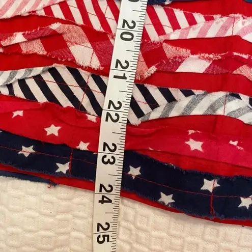 Vintage Keren Hart Red White Blue Jacket perfect for July 4th celebration Size L