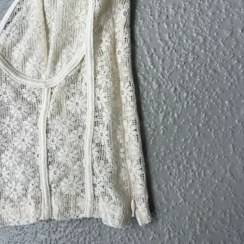 City Beach Lace Top White Size M