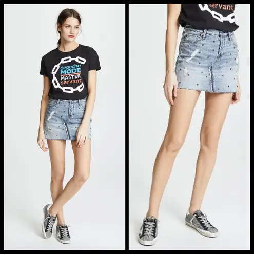 Rails ππ Wynonna Denim Vintage Studded Mini Skirt