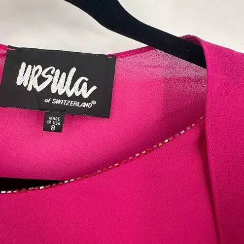 NWT Ursula of Switzerland Mother Of the Bride Dress English Rose Pink Size 8