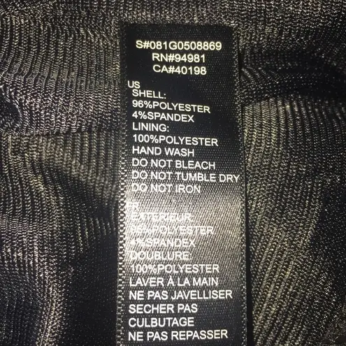 Xxi sequin disc micro mini skirt black stretchy side zip up