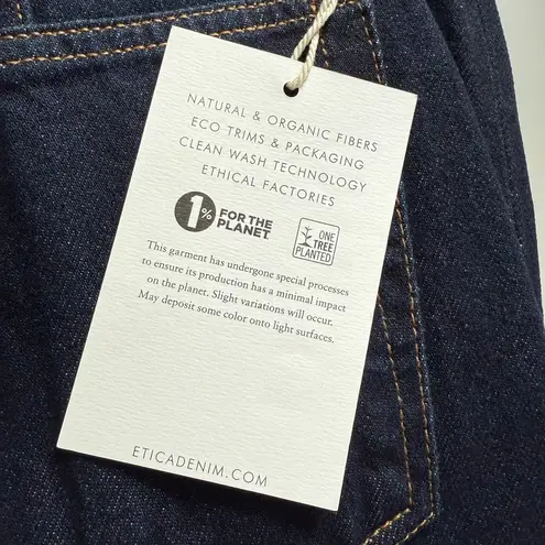 New etica Tyler Seamed Crop Denim