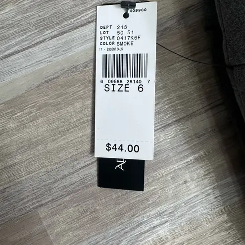 AB Studio NWT Women’s Gray Dress Pants by , Size 6 (Long)