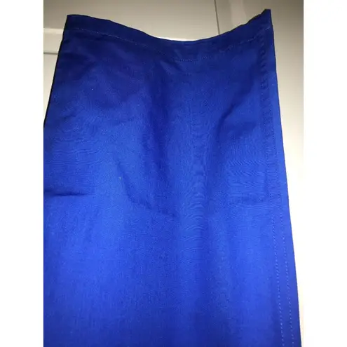 Dickies Women's Scrub Pants Nurse Medical Size Small Royal Blue