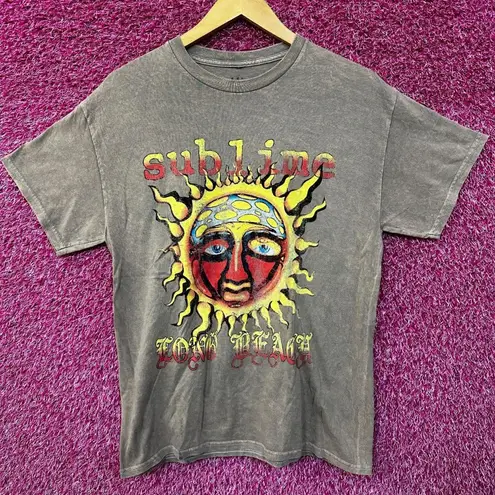 Sublime 40 oz to freedom Tan Rock Tshirt size Medium