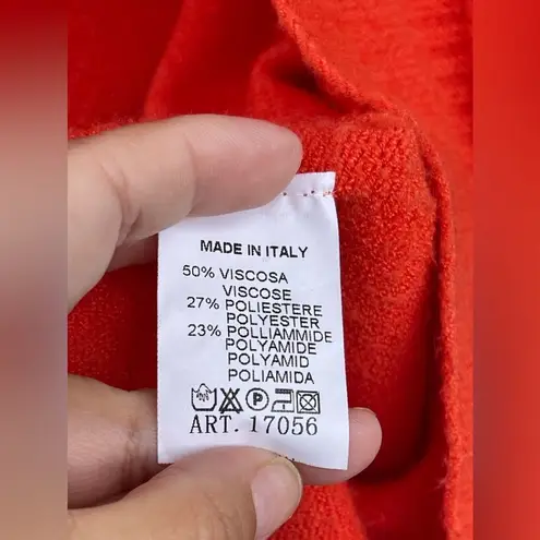 Apparis Everly Open cardigan Sweater large Orange