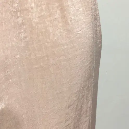 Donna Mizani blush wrap dress. NWOT