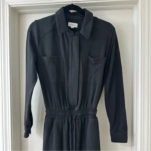 Evereve Myra Black Long Sleeve Jumpsuit, Size XS