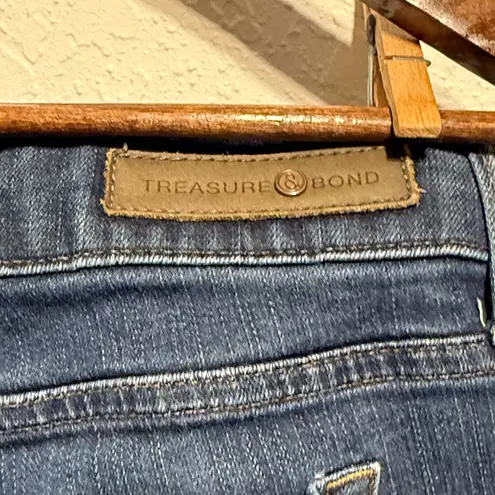 Treasure & Bond Dark Wash Blue Straight Leg Jeans Size 28 Women’s Denim Casual