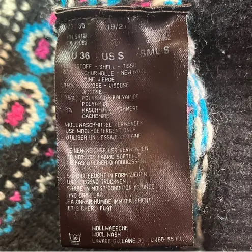 Bogner Fire + Ice Women’s Full Zip Wool Cashmere Blend Sweater Size S *FLAWS* Black - Image 3