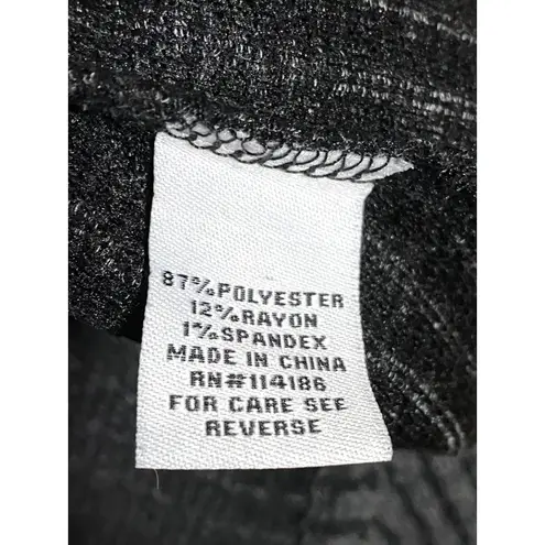 Black Sleeveless Ribbed Sweater Womens L Minimalist Dark Romantic Goth Capsule Size L