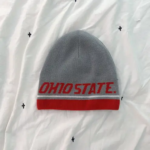 Ohio State Reversible Beanie Red