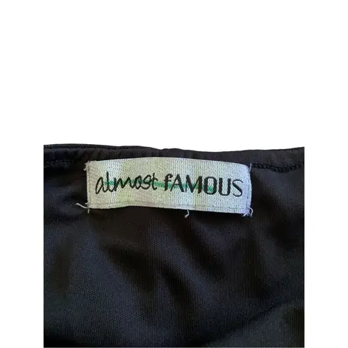 Almost Famous Tank Dress Size Xs Cocktail Midi Formal Party Date Sexy Summer Black