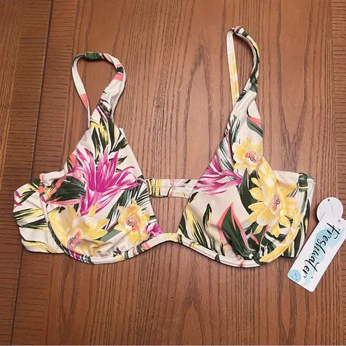 Freshwater Cabana Underwire Longline Swim Top & High