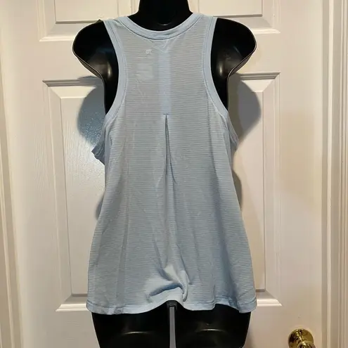 All In Motion  powder blue tank top size large