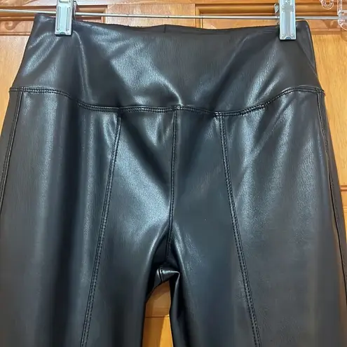 SO  Faux Leather High Rise Ponte Black Legging Size XS