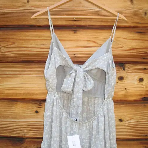 Sophie Rue NWT V Neck Tie Back Floral Midi Dress