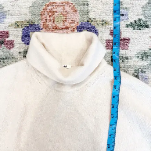 Splendid  Womens Cashmere Turtleneck Sweater Size Small Quite Luxury Minimalist - Image 6