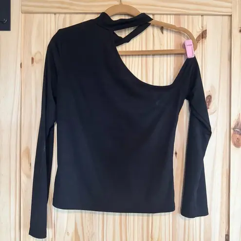 Sexy Black Asymmetrical One