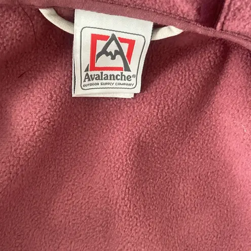 Avalanche burgundy Ski & Snow Jacket Lightweight Performance