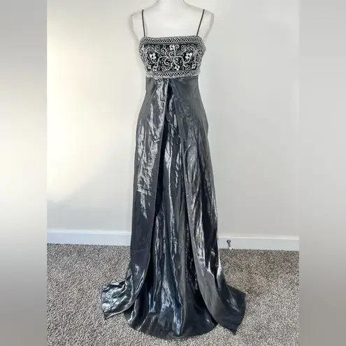 90s Prom Dress Silver Size undefined