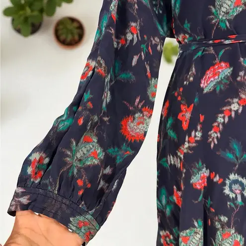 Derek Lam 10 Crosby x RTR Navy Floral Dress Pink Size 8