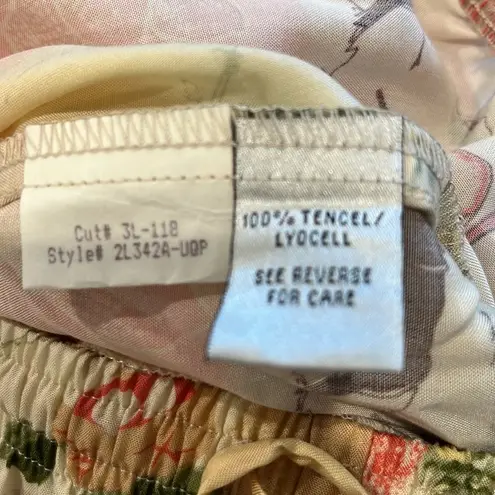 Amy K Su Sport Safari Animals Colorful Drawstring Lounge Pajama Pants Sz M Yellow Size M