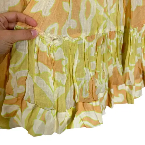 Alexis Capri Dress Melon Vine