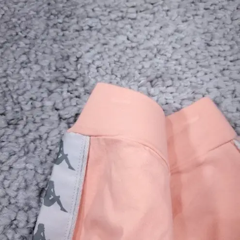Kappa 222 Banda Cartin 2 Bike Shorts Women’s Size XS Orange Peach Skin Fit NWT