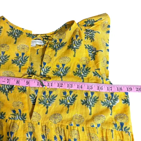 EMERSON FRY INDIA COLLECTION marigold yellow angel dress M L Size M